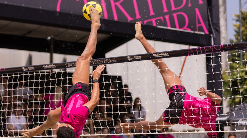 Dupla em destaque no Futevôlei Brasil